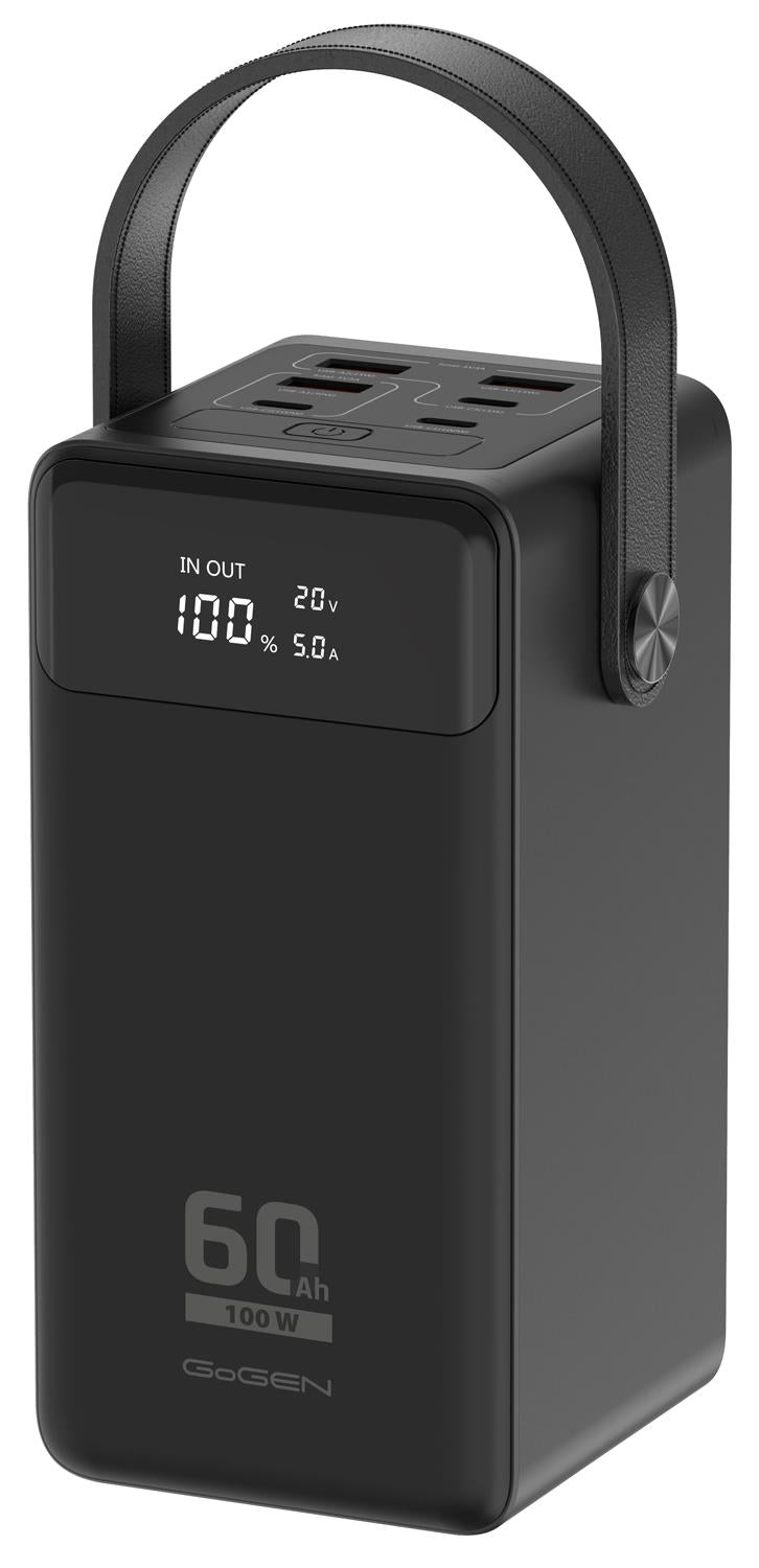 Powerbank GoGEN PB600002B 60000 mAh PD 100W czarny