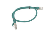 Patchcord Lanberg UTP kat.5e 0,5m zielony