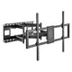 Uchwyt do TV ścienny ekonomiczny Maclean MC-482, max VESA900x600, 60-120", 120kg, czarny