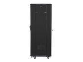 Szafa instalacyjna Rack stojąca 19" 32U 600x600 czarna Lanberg (flat pack)