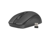 Mysz bezprzewodowa Natec Jay 2 optyczna nano 2.4GHz 1600 DPI czarna