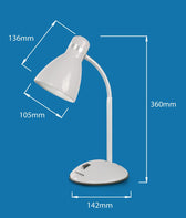 Lampka biurkowa Esperanza E27 ALKES ELD113W biała