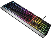 Klawiatura przewodowa Genesis Rhod 300 RGB Gaming czarna