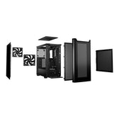 Obudowa be quiet! Pure Base 501 Airflow Black ATX Midi bez okna bez zasilacza