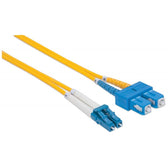 Światłowód krosowy Intellinet SC-LC duplex 9/125 OS2, SM 3m