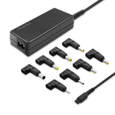 Zasilacz sieciowy uniwersalny Qoltec 45W | 8 wtyczek | +kabel zasilający