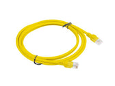 Patchcord Lanberg UTP kat.5e 2m żółty