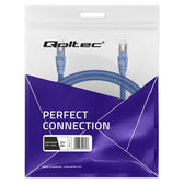 Kabel Patchcord Qoltec FTP | CAT6 | 2 x RJ-45 | 5m