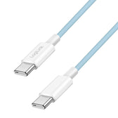 Kabel USB 2.0 LogiLink CU0349 USB-C - USB-C, M/M, 480 Mb/s, 60 W, niebieski, 0,5m