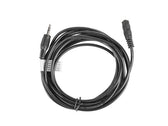 Kabel audio Lanberg stereo minijack - minijack M/F 3m