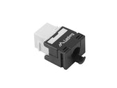 Moduł Keystone Lanberg gniazdo RJ45 -> LSA beznarzędziowy UTP kat.5e 180° do puszki montażowej