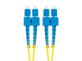 Patchcord światłowodowy Lanberg SM SC/UPC-SC/UPC DUPLEX 3.0mm LSZH G657A1 2m żółty