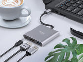 Hub USB Natec Fowler Multi Port mini USB-C PD, USB 3.0, HDMI 4K