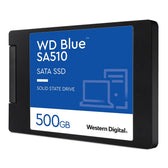 WD Blue™ SA510 SATA SSD 2,5"/7 mm POWERED BY SANDISK 500 GB