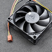 Wentylator Qoltec GT 8025 | 19dBA | 12V | 3PIN | Silent