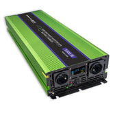 Przetwornica napięcia Qoltec Monolith | ładowanie baterii | UPS | 2500W | 5000W | 12V na 230V | Czysty Sinus | LCD