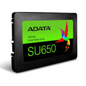 Dysk SSD ADATA Ultimate SU650 512GB 2,5" SATA3 (520/450 MB/s) 7mm, 3D NAND