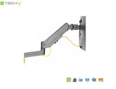 Uchwyt ścienny Techly 17"-32", 8kg Sprężyna Gazowa