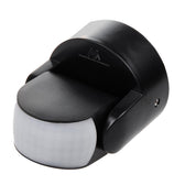 Czujnik ruchu PIR Maclean MCE468 B, na podczerwień, IP65, czarny, zasięg 12m, max. obiążenie 800/1200W