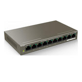 Switch niezarządzalny IP-COM By Tenda F1118P-16-150W 16x10/100 Mb/s 2x1GbE PoE 150W