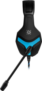 Słuchawki z mikrofonem Defender SCRAPPER 500 Gaming niebiesko-czarne + adapter 4 pin + GRA