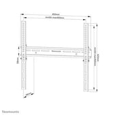 Uchwyt ścienny do ekranów Neomounts WL30-350BL14 32"-65" max 40kg max VESA 400x400