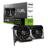Karta VGA Asus GeForce RTX 5060 DUAL-RTX5060-O8G-A Dual OC 8GB GDDR7 128bit HDMI+3xDP PCIe5.0