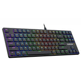 Klawiatura bezprzewodowa Defender CLEIKOS GK-135 mechaniczna bluetooth + 2.4 GHz + kabel Gaming RGB outemu