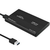 Obudowa Qoltec na dysk HDD/SSD 2.5" SATA3 | USB 3.0 | Czarna