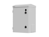 Szafa instalacyjna Rack Lanberg wisząca 10" hermetyczna IP55 do montażu na ścianie/słupie 340x250x500 szara (złożona)