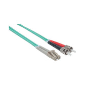 Światłowód krosowy TechlyProPro ST-LC duplex 50/125 OM3, MM 5m