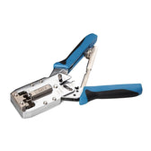 Zaciskarka RJ45 8p+6p+4p+AMP cat. 6, kontrola docisku Netrack