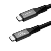 Kabel USB4 Qoltec USB-C PD 240W | Thunderbolt 3/4 | 4K | 40Gb/s | 1m | Czarny
