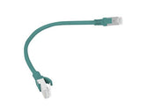 Patchcord Lanberg UTP kat.5e 0,25m zielony