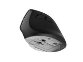 Mysz bezprzewodowa Natec Crake 2 Bluetooth 5.2 + 2.4GHz 2400DPI wertykalna czarna
