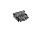 Adapter Lanberg AD-0010-BK HDMI (F) -> DVI-D (M)(24+1) Dual Link