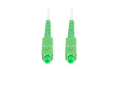 Patchcord światłowodowy Lanberg SM SC/APC-SC/APC SIMPLEX 3.0mm G657B3 30m biały