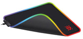 Podkładka Defender Gaming BLACK L LIGHT 350x300x4mm podświetlenie LED RGB