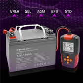 Tester cyfrowy Qoltec akumulatora z wyświetlaczem LCD | 12V | 24V | 3Ah-200Ah
