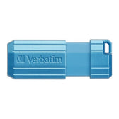 Pendrive Verbatim PinStripe USB Drive 128GB USB 2.0 Karaibski Niebieski