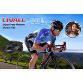 Kask rowerowy szosowy Livall BH60SE Neo BT/LED/SOS 55-61cm biały