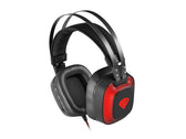 Słuchawki z mikrofonem Genesis Radon 720 Gaming Virtual 7.1 LED czarno-czerwone