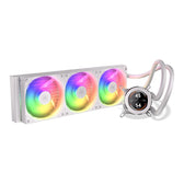 Chłodzenie wodne KRUX HydroGlance 360 ARGB LCD White (KRXE005) 120 mm