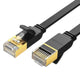 Kabel sieciowy Ugreen 11265 płaski z metalowymi wtyczkami U/FTP Ethernet RJ45 Cat. 7 do 10Gbps 10m