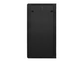 Szafa instalacyjna Rack wisząca 19" 27U 600x600 czarna Lanberg (flat pack)