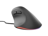 Mysz przewodowa Natec Crake 2 PRO 12800dpi wertykalna programowalna optyczna czarna