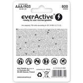 Akumulatorki AAA/R03 everActive Silver Line 800 mAh 2 sztuki