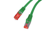 Patchcord Lanberg S/FTP kat.6 1m LSZH CU fluke passed zielony