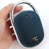 Głośnik Techly Bluetooth 5.3 5W TWS LED/MP3/USB/TF niebieski