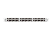 Patch panel Lanberg PPS6-1048-S 48 port 1U 19" kat.6 FTP ekranowany szary
